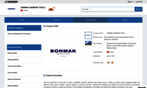Sonmakdiamondtools.stonecontact.com thumbnail