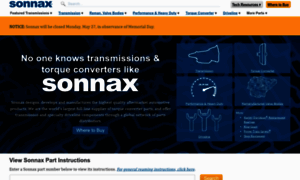 Sonnax.com thumbnail
