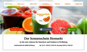 Sonnenschein-biomarkt.de thumbnail
