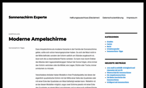 Sonnenschirm-experten.de thumbnail