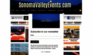 Sonomavalleyevents.com thumbnail