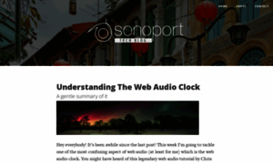 Sonoport.github.io thumbnail