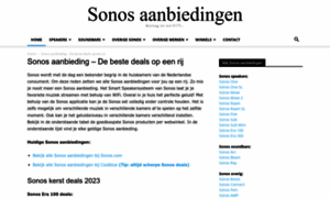 Sonos-aanbiedingen.nl thumbnail