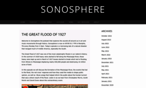 Sonospherepodcast.com thumbnail