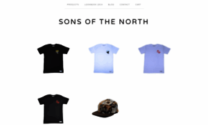 Sonsofthenorth.bigcartel.com thumbnail