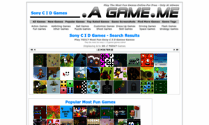 Sony-c-i-d-games.agame.me thumbnail