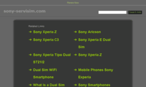 Sony-servisim.com thumbnail