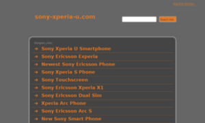 Sony-xperia-u.com thumbnail