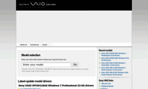 Sonyvaiodriver.com thumbnail