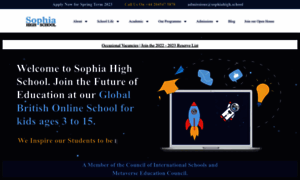 Sophiahigh.school thumbnail