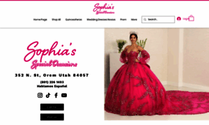 Sophiasspecialoccasions.com thumbnail