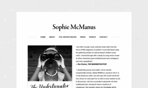 Sophiemcmanus.com thumbnail
