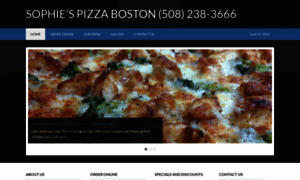 Sophiespizzaboston.com thumbnail