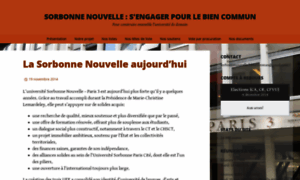 Sorbonnenouvellebiencommundotcom2.wordpress.com thumbnail