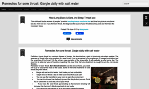 Sorethroatremedies1.blogspot.in thumbnail