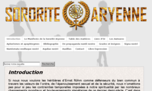 Sororite-aryenne.com thumbnail