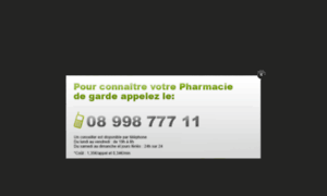 Sos-pharmacie-de-garde.com thumbnail