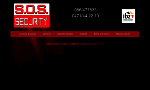 Sos-security.be thumbnail