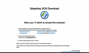 Sos.splashtop.com thumbnail