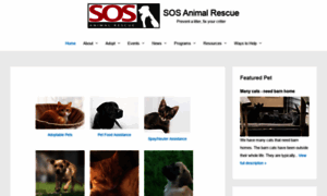 Sosanimalrescue.org thumbnail