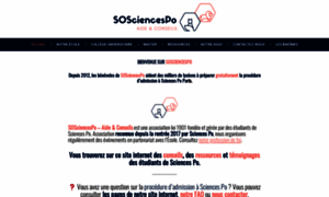 Sosciencespo.fr thumbnail