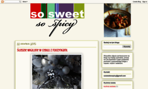 Sosweetsospicy.blogspot.com thumbnail