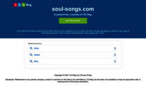 Soul-songs.com thumbnail