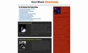 Soulmusicdownloads.com thumbnail