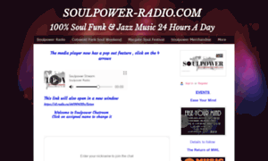 Soulpower-radio.com thumbnail