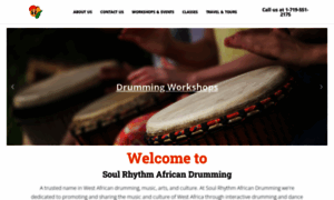 Soulrhythmafricandrumming.com thumbnail