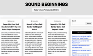 Sound-beginnings.com thumbnail