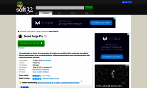 Sound-forge-pro.soft32.com thumbnail