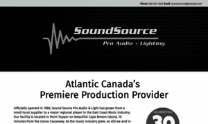 Sound-source.ca thumbnail