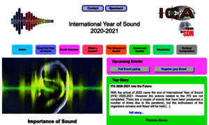 Sound2020.org thumbnail