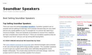 Soundbar-speakers.com thumbnail