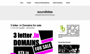 Soundbites.de thumbnail