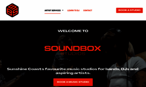 Soundboxstudios.com.au thumbnail