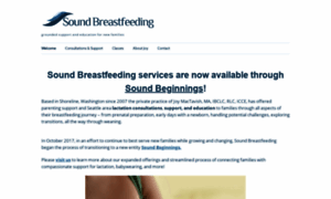 Soundbreastfeeding.com thumbnail