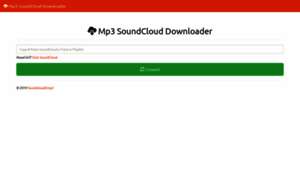 Soundcloud2mp3.net thumbnail