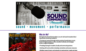 Soundcommunities.org thumbnail