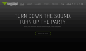 Sounddownparty.com thumbnail