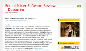 Soundmixersoftware-dubturbo.com thumbnail