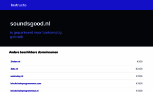 Soundsgood.nl thumbnail