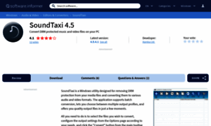 Soundtaxi.software.informer.com thumbnail