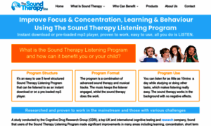 Soundtherapy.co.uk thumbnail
