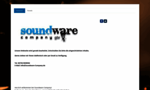 Soundware-company.de thumbnail