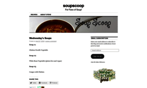 Soupscoop.wordpress.com thumbnail