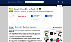 South-africa-theme-pack.software.informer.com thumbnail