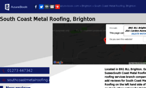 South-coast-metal-roofing.azure-book.com thumbnail