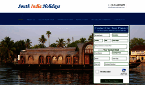 South-india-holidays.com thumbnail